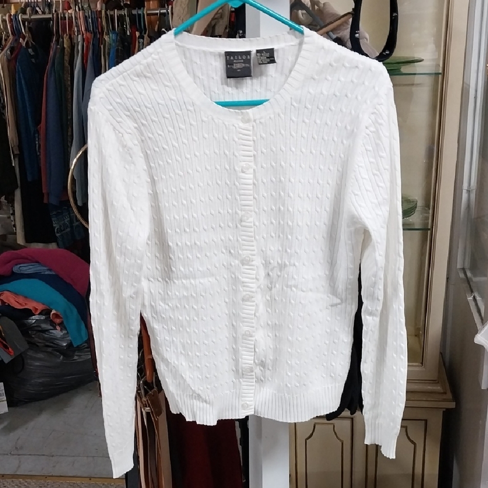 Tailor B. Moss Women's White Sweater
